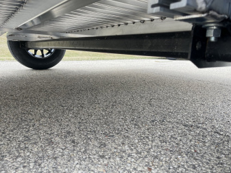 New 2025 Black Rhino Low Pro LPS8112A Aluminum ATV Trailer w/ Bi-Fold Gate