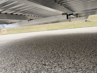 New 2025 Black Rhino Low Pro LPS8112A Aluminum ATV Trailer w/ Bi-Fold Gate