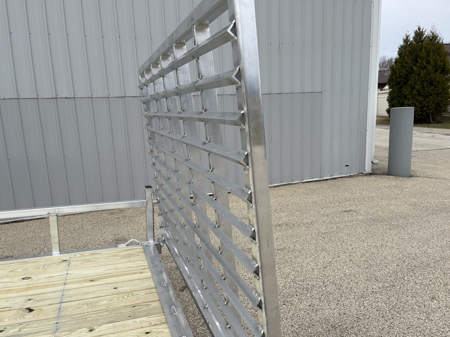 New 2025 Black Rhino EXS 7'x14' Aluminum Trailer