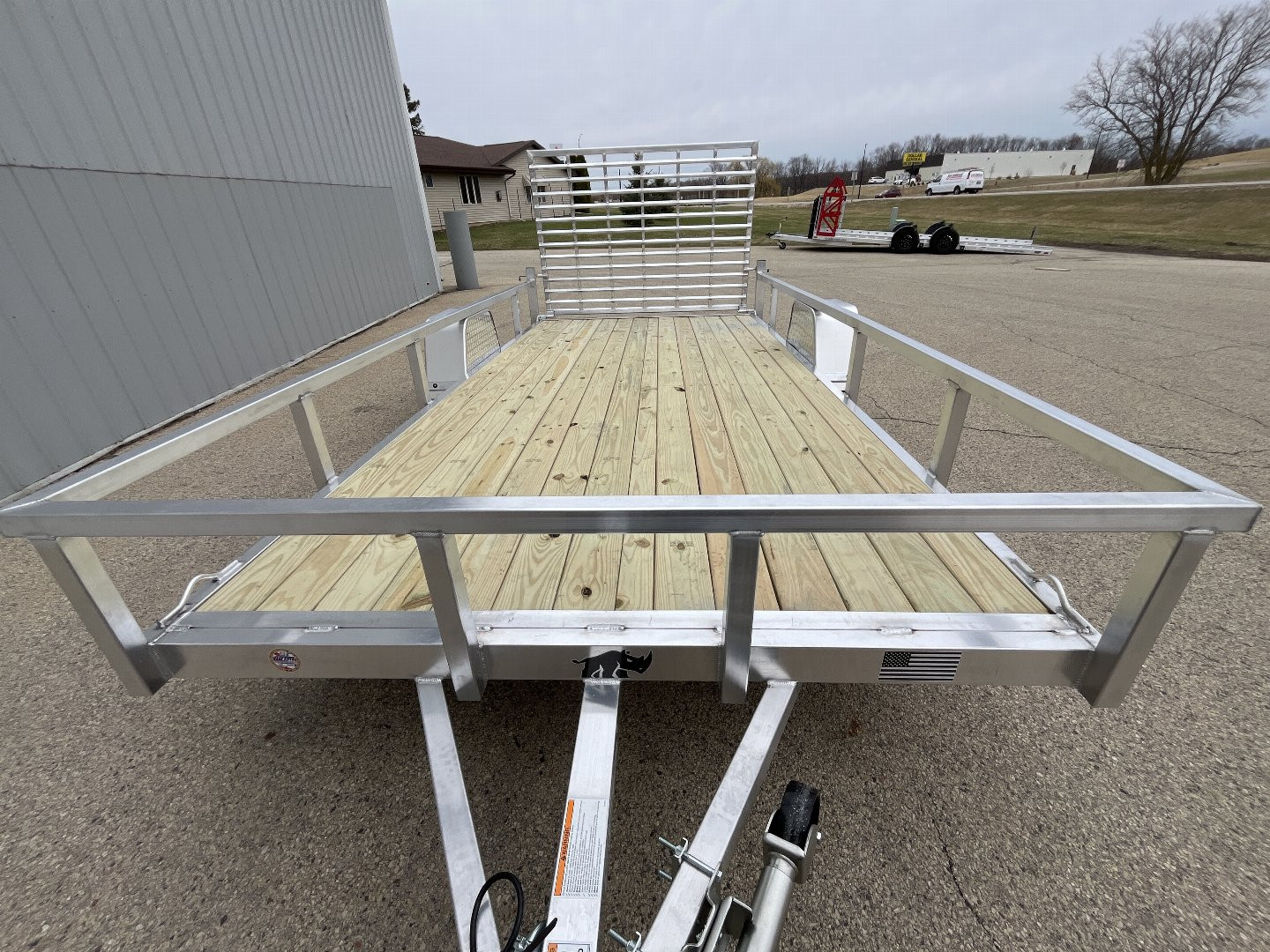 New 2025 Black Rhino EXS 7'x14' Aluminum Trailer