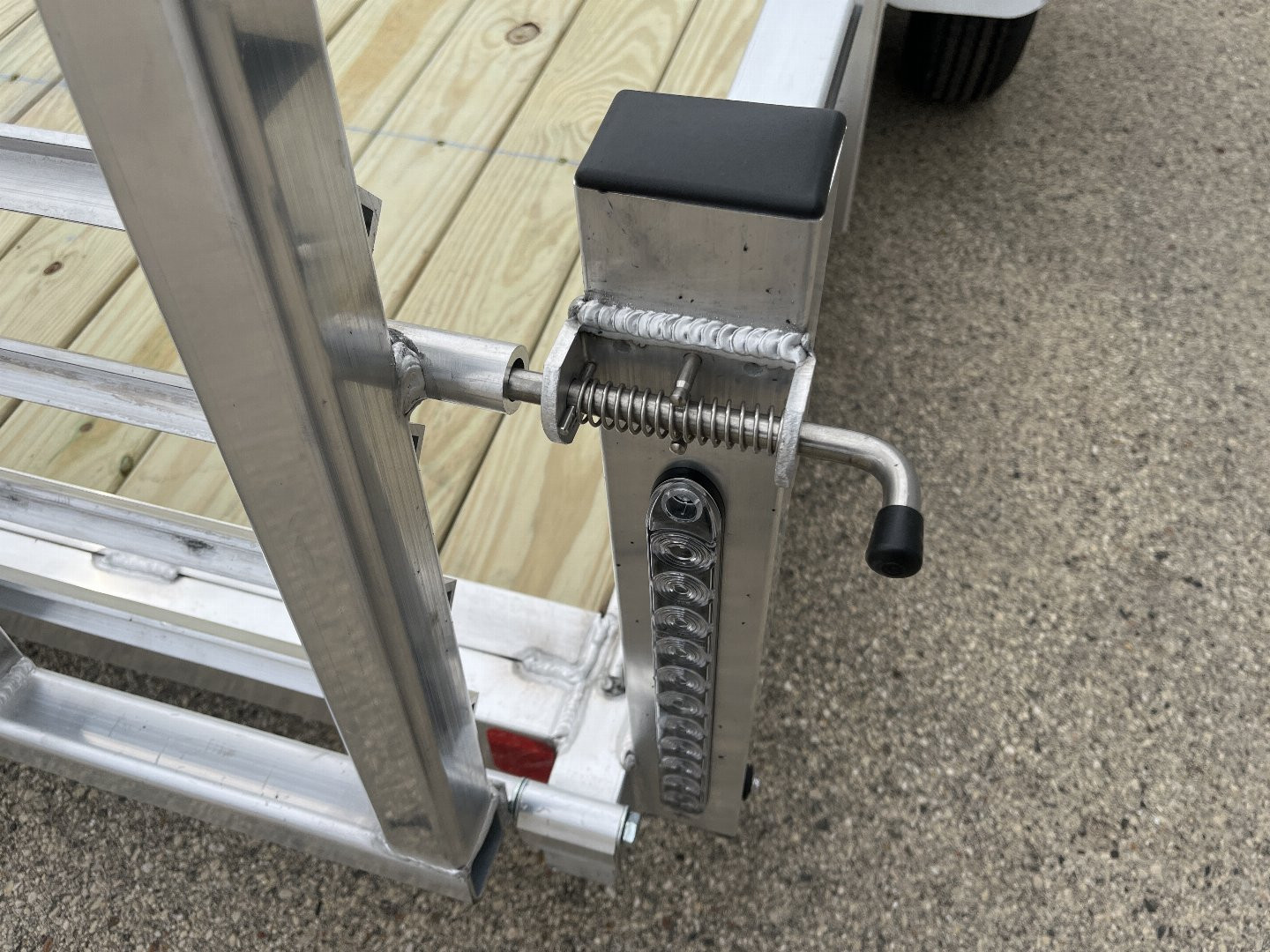 New 2025 Black Rhino EXS 7'x14' Aluminum Trailer