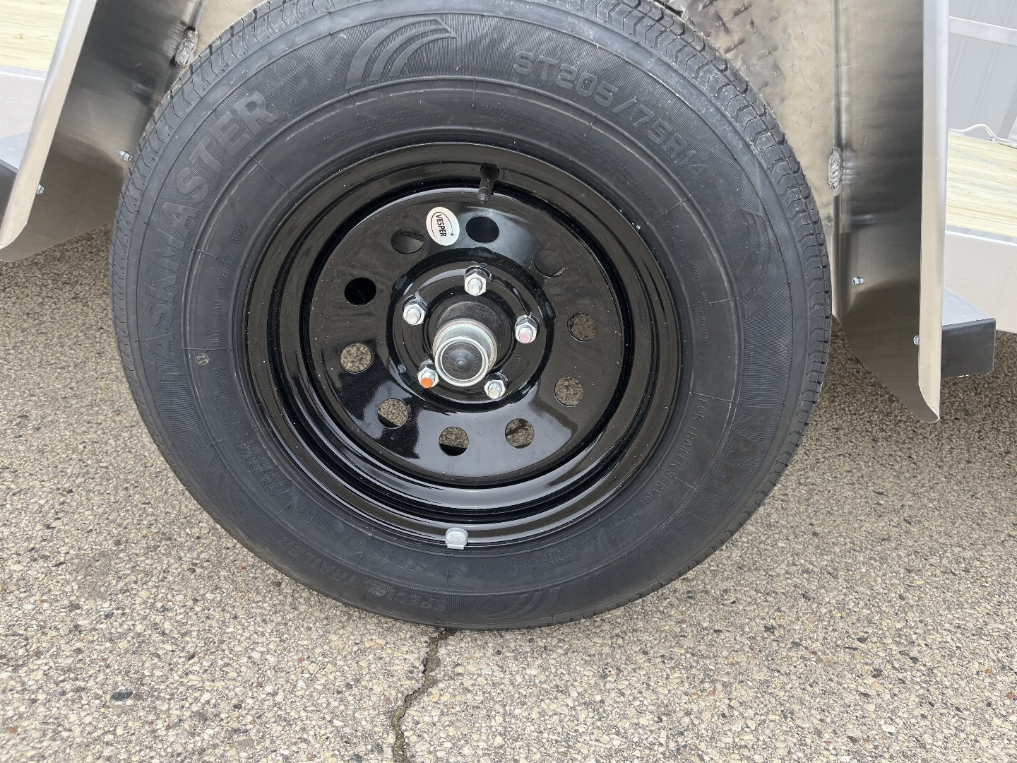 New 2025 Black Rhino EXS 7'x14' Aluminum Trailer