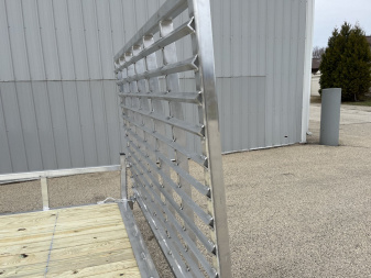 New 2025 Black Rhino EXS 7'x14' Aluminum Trailer