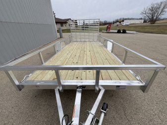 New 2025 Black Rhino EXS 7'x14' Aluminum Trailer