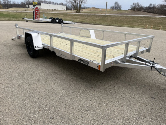 New 2025 Black Rhino EXS 7'x14' Aluminum Trailer
