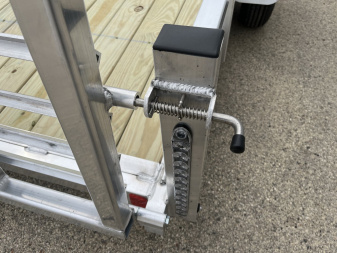 New 2025 Black Rhino EXS 7'x14' Aluminum Trailer