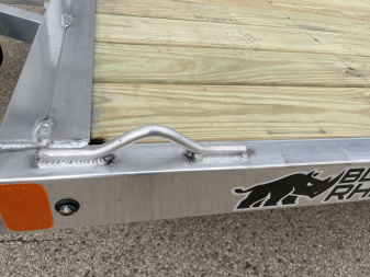 New 2025 Black Rhino EXS 7'x14' Aluminum Trailer