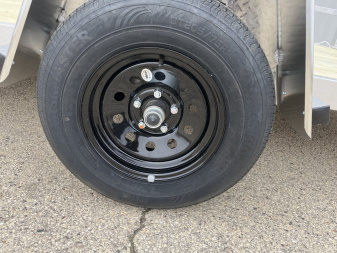 New 2025 Black Rhino EXS 7'x14' Aluminum Trailer