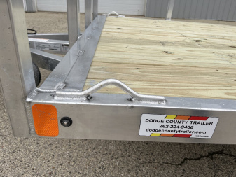 New 2025 Black Rhino EXS 6 X 12 Aluminum Trailer w/ Wood Deck