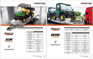 New Timpte Aluminum Hydraulic Lower/Raise- 5k, 7k, 10k GVWR Trailer