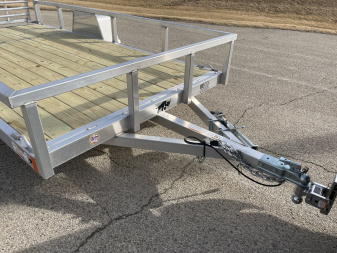 New 2025 Black Rhino EXS612 Aluminum w/ Wood Deck Utility Trailer