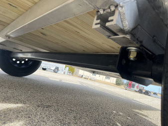 New 2025 Black Rhino EXS612 Aluminum w/ Wood Deck Utility Trailer