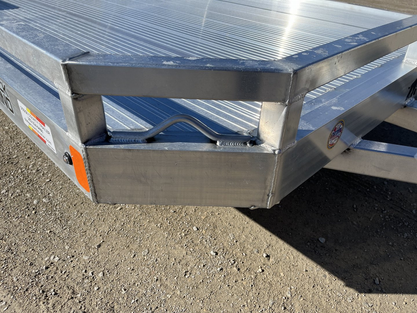 New 2025 Black Rhino Low Pro LPS7812A Aluminum ATV Trailer