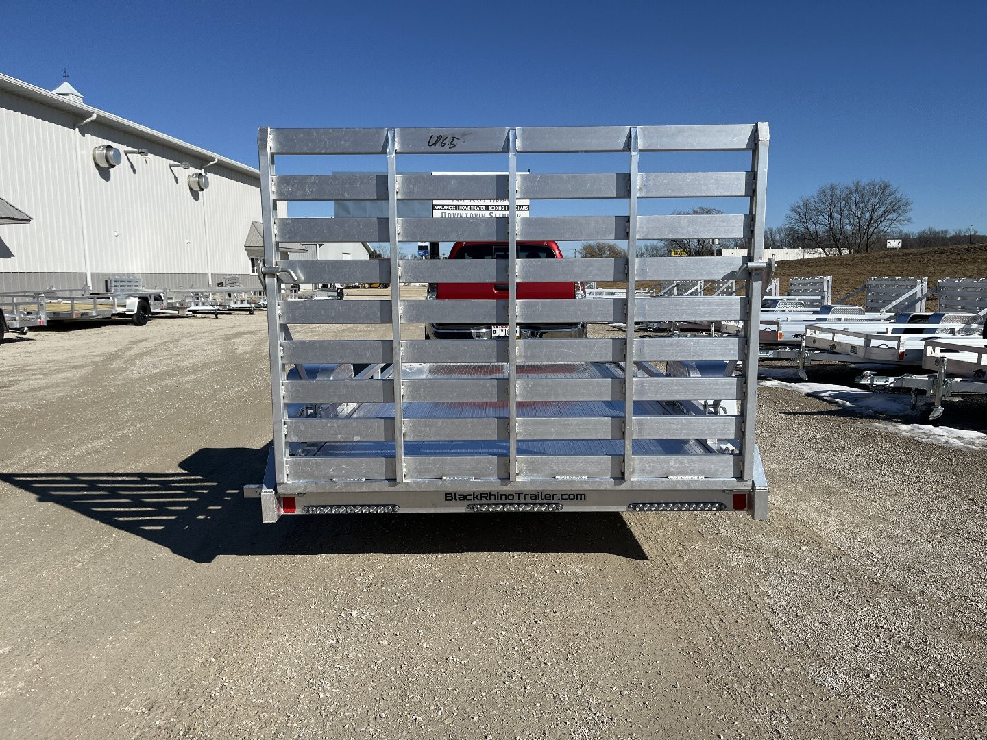 New 2025 Black Rhino Low Pro LPS7812A Aluminum ATV Trailer