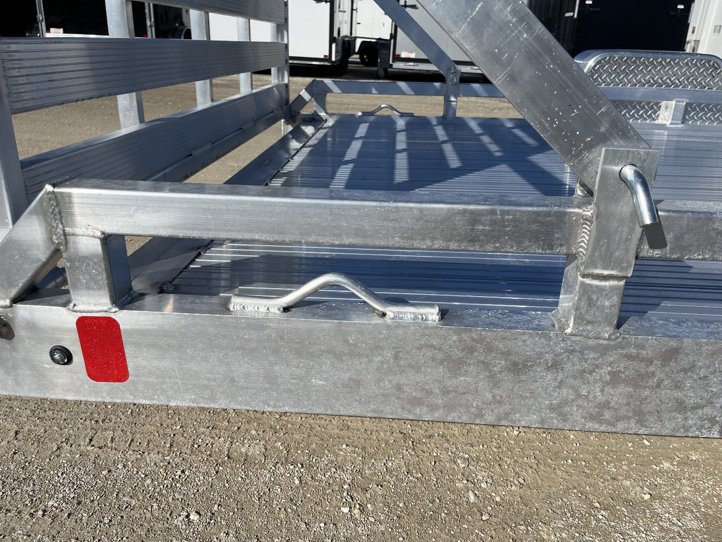 New 2025 Black Rhino Low Pro LPS7812A Aluminum ATV Trailer