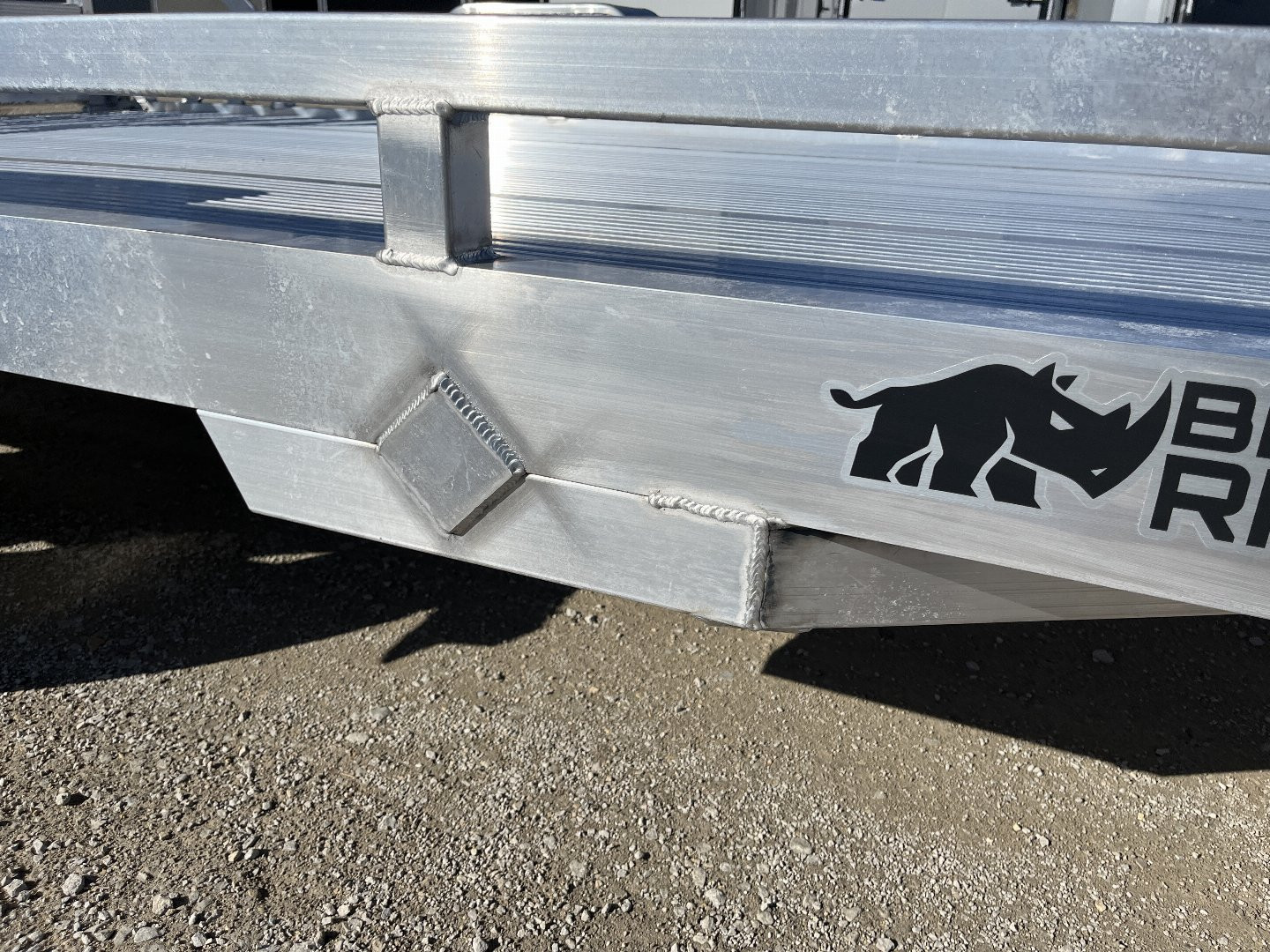 New 2025 Black Rhino Low Pro LPS7812A Aluminum ATV Trailer