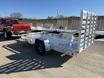 New 2025 Black Rhino Low Pro LPS7812A Aluminum ATV Trailer