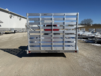 New 2025 Black Rhino Low Pro LPS7812A Aluminum ATV Trailer