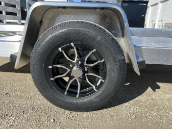 New 2025 Black Rhino Low Pro LPS7812A Aluminum ATV Trailer