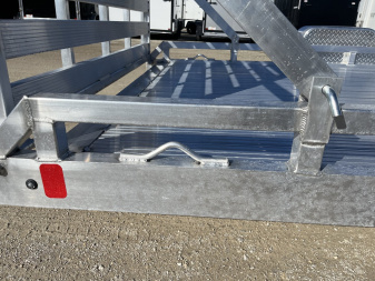 New 2025 Black Rhino Low Pro LPS7812A Aluminum ATV Trailer