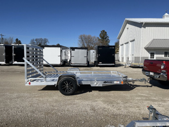 New 2025 Black Rhino Low Pro LPS7812A Aluminum ATV Trailer