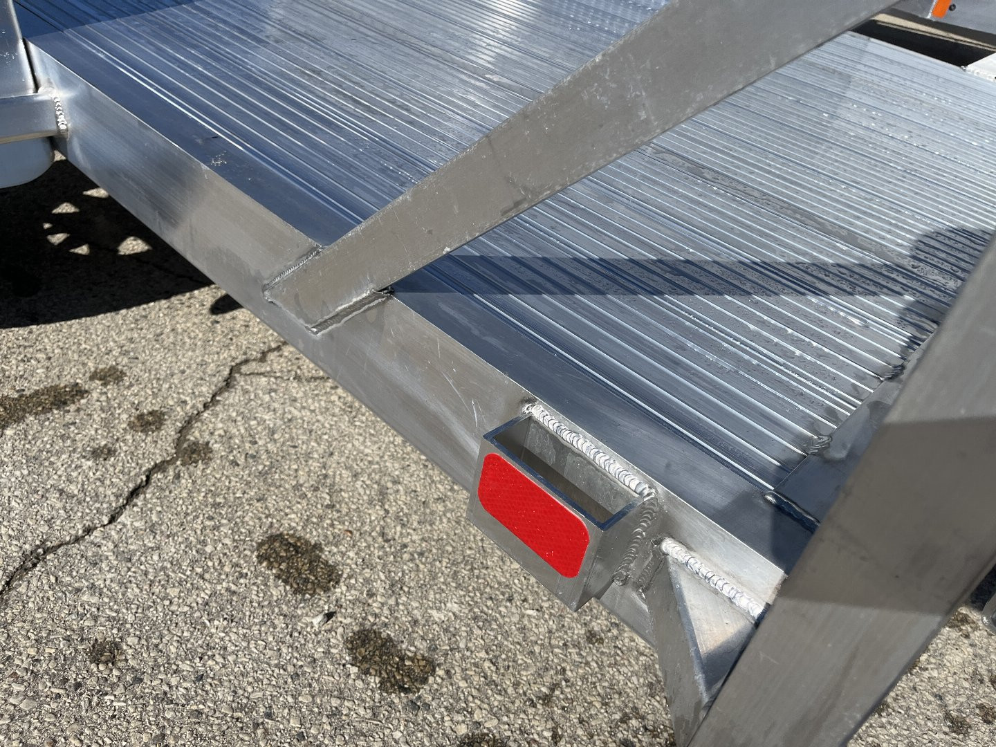 New 2025 Black Rhino UTS 6X12 Aluminum Trailer NSR w/ Bi-Fold Gate