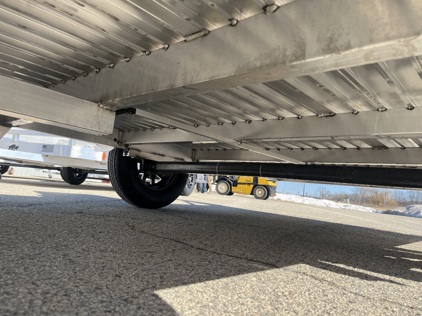 New 2025 Black Rhino UTS 6X12 Aluminum Trailer NSR w/ Bi-Fold Gate