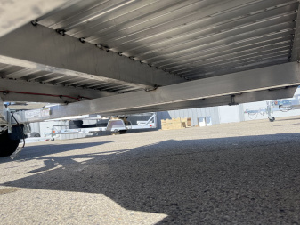 New 2025 Black Rhino UTS 6X12 Aluminum Trailer NSR w/ Bi-Fold Gate