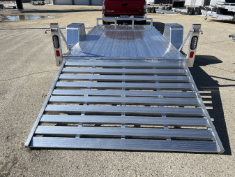 New 2025 Black Rhino UTS 6X12 Aluminum Trailer NSR w/ Bi-Fold Gate