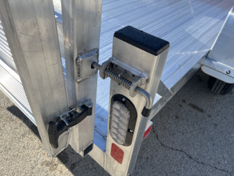 New 2025 Black Rhino UTS 6X12 Aluminum Trailer NSR w/ Bi-Fold Gate