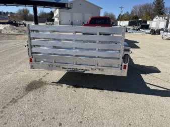 New 2025 Black Rhino UTS 6X12 Aluminum Trailer NSR w/ Bi-Fold Gate