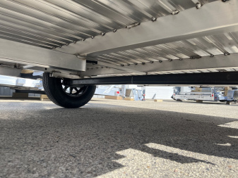 New 2025 Black Rhino LSS610A Aluminum Utility Trailer w/ Bi-Fold Gate