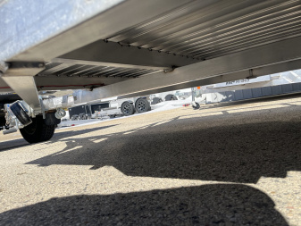 New 2025 Black Rhino LSS610A Aluminum Utility Trailer w/ Bi-Fold Gate