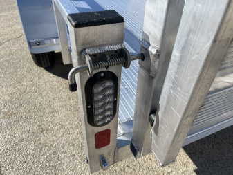 New 2025 Black Rhino LSS612A Aluminum Utility Trailer w/ Bi-Fold Gate