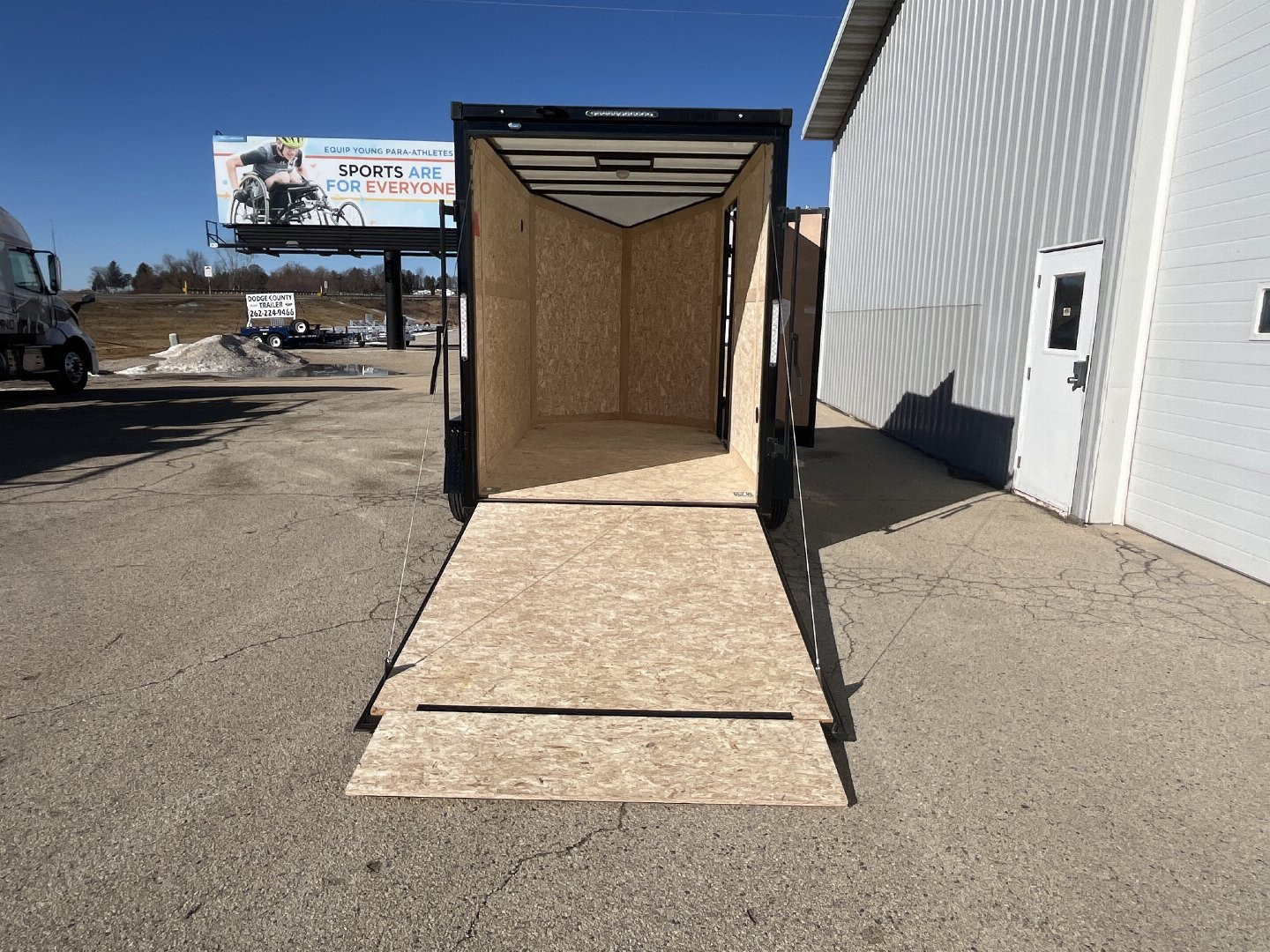 New 2025 Qualitec Steel 6'x10'+24" Avenger Cargo / Enclosed Trailer