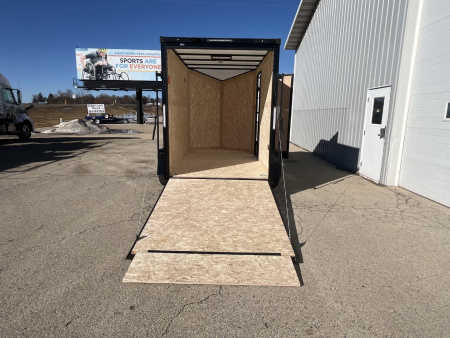 New 2025 Qualitec Steel 6'x10'+24" Avenger Cargo / Enclosed Trailer