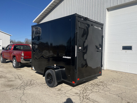 New 2025 Qualitec Steel 6'x10'+24" Avenger Cargo / Enclosed Trailer