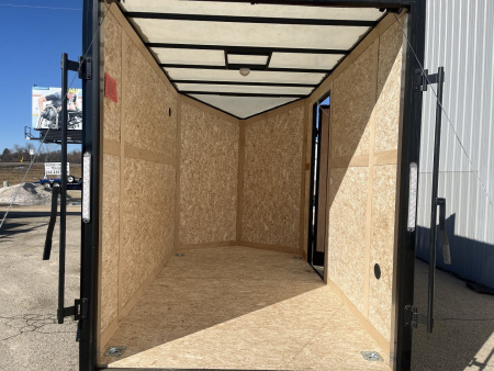 New 2025 Qualitec Steel 6'x10'+24" Avenger Cargo / Enclosed Trailer