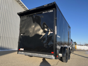 New 2025 Qualitec Aluminum 7.5x14'+30"V Aerostar, by Stealth Cargo / Enclosed Trailer