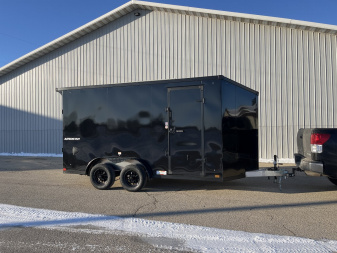 New 2025 Qualitec Aluminum 7.5x14'+30"V Aerostar, by Stealth Cargo / Enclosed Trailer
