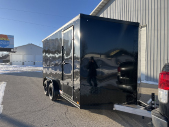 New 2025 Qualitec Aluminum 7.5x14'+30"V Aerostar, by Stealth Cargo / Enclosed Trailer