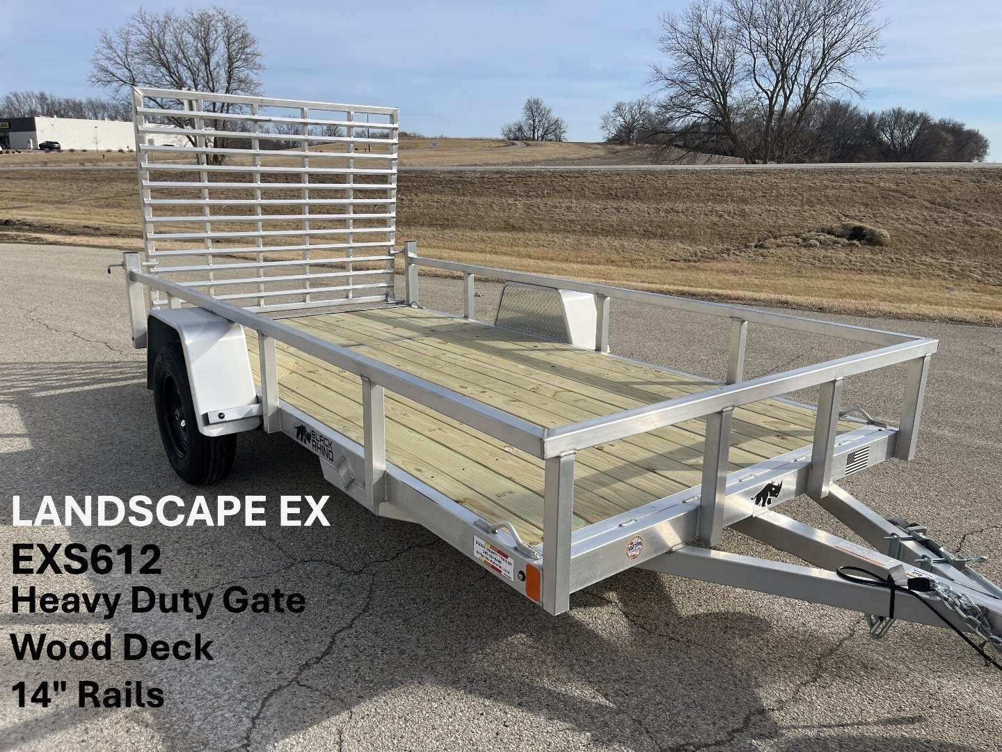 New Black Rhino - Order Your Customized Aluminum Utility Trailer