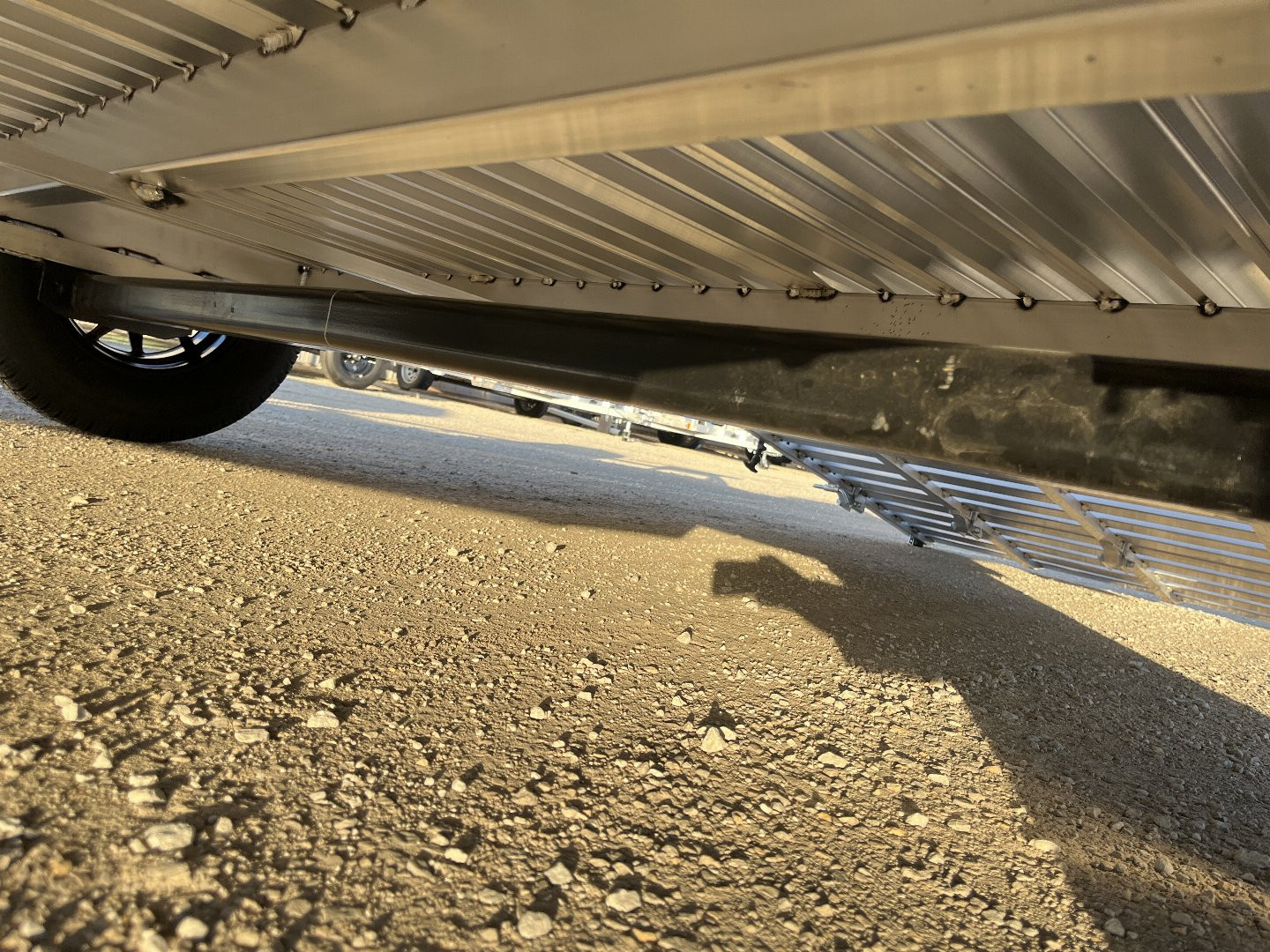 New 2025 Black Rhino Low Pro LPS7812A Aluminum ATV Trailer w/ Bi-Fold Gate