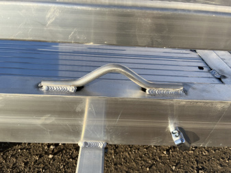 New 2025 Black Rhino Low Pro LPS7812A Aluminum ATV Trailer w/ Bi-Fold Gate