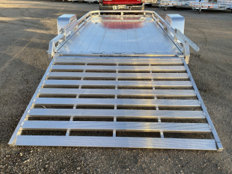 New 2025 Black Rhino Low Pro LPS7812A Aluminum ATV Trailer