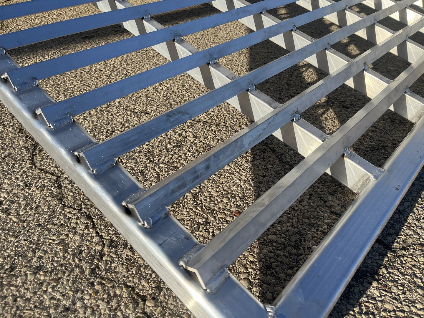 New 2025 Black Rhino EXS 7'x14' Aluminum Trailer