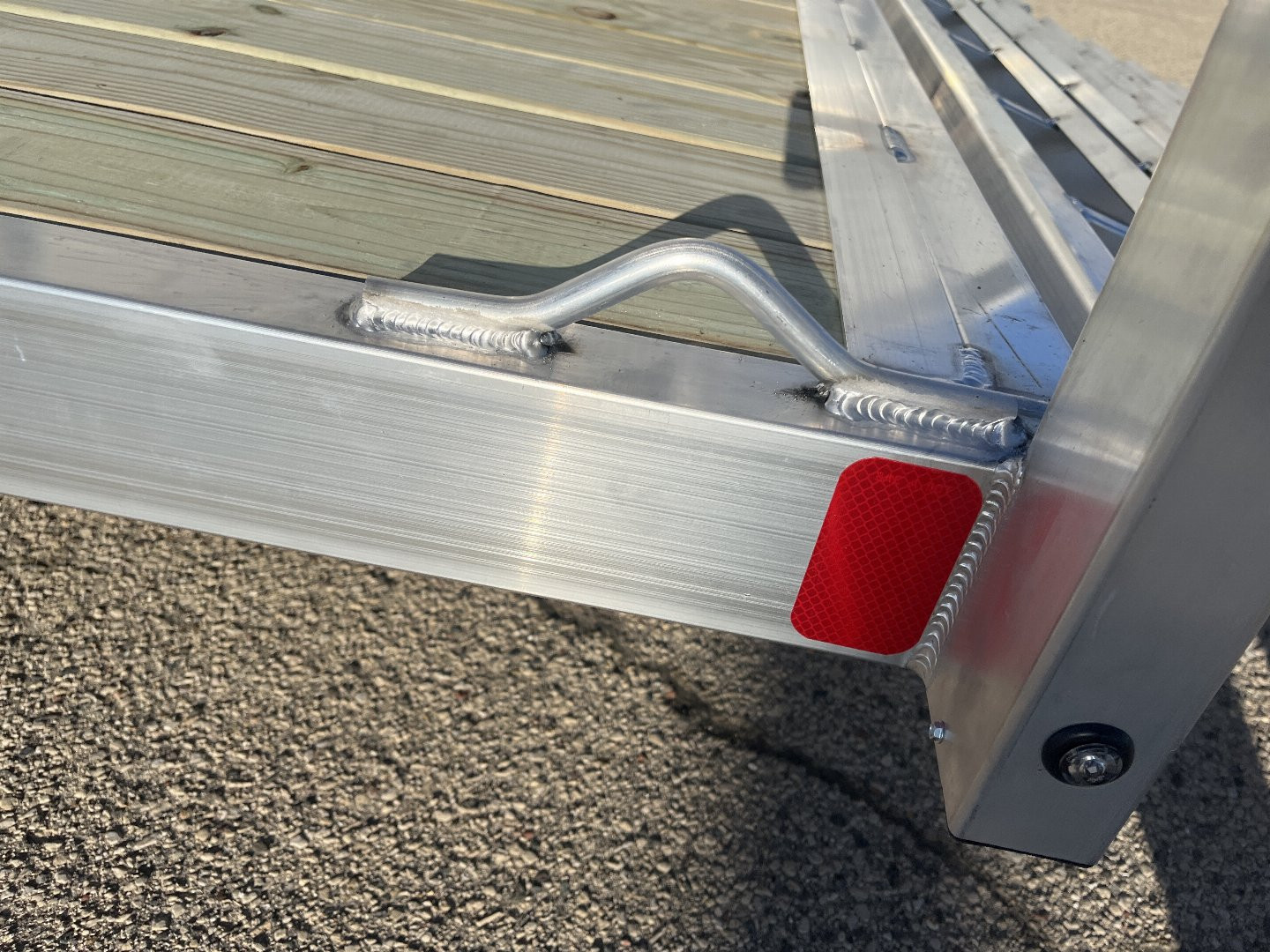 New 2025 Black Rhino EXS 7'x14' Aluminum Trailer