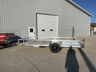 New 2025 Black Rhino EXS 7'x14' Aluminum Trailer