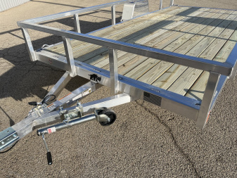 New 2025 Black Rhino EXS 7'x14' Aluminum Trailer
