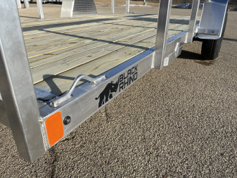 New 2025 Black Rhino EXS 7'x14' Aluminum Trailer